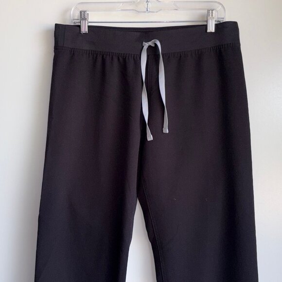 FIGS Livingston Scrub Pants Size Medium Petite Black - Picture 2 of 11